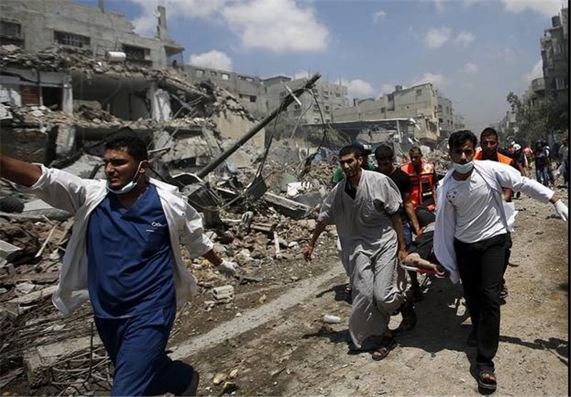 رژیم صهیونیستی بیش از 10 هزار تن مواد منفجره بر سر فلسطینیان فرو ریخت