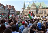 شرکت مردم آلمان در راهپیمایی روز جهانی قدس + عکس