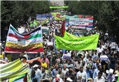 خبرگزاری فرانسه: مردم ایران شعار &quot;مرگ بر اسرائیل و مرگ بر آمریکا&quot; سر دادند