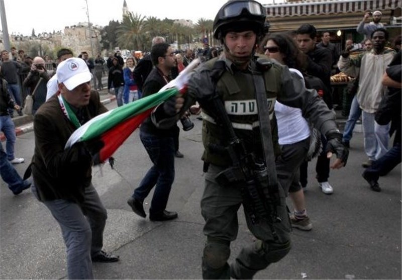 صهیونیست ها تظاهرات روز قدس در کرانه باختری و قدس اشغالی را سرکوب کردند