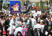 راهپیمایی باشکوه روز قدس در ورامین برگزار شد