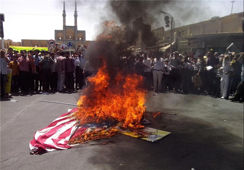 روز قدس در یزد، نماد همدلی ادیان در نابودی رژیم صهیونیستی + تصاویر