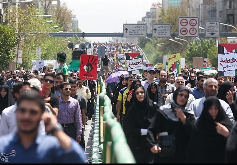 دانشجویان آمادگی خود را برای نابودی اسرائیل و استکبار جهانی اعلام می‌کنند