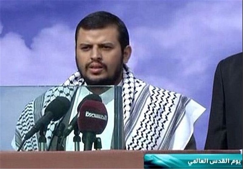 زعیم الحوثیین بالیمن:ما یجری بفلسطین اختبار حقیقی للامة والعدوان الصهیونی یرتکزعلى الدعم الغربی والتواطؤالعربی