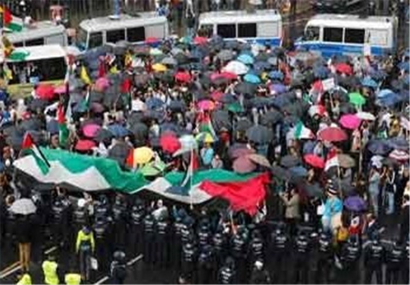 بزرگداشت روز جهانی قدس و تظاهرات هزاران نفری در برلین علیه اسرائیل