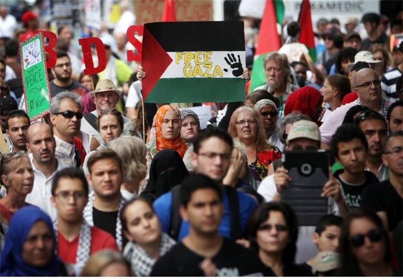 تظاهرات هزاران هلندی در حمایت از غزه
