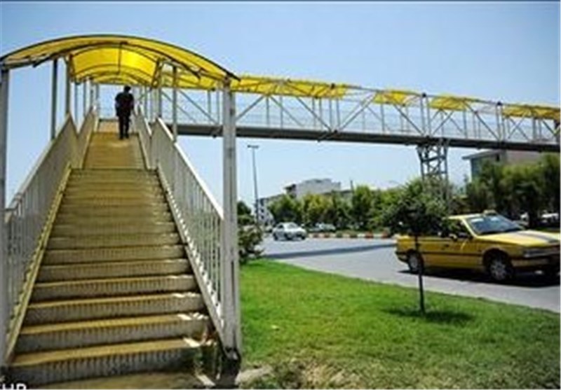 80 درصد بهشهری‌ها تمایلی به استفاده از پل عابر پیاده ندارند