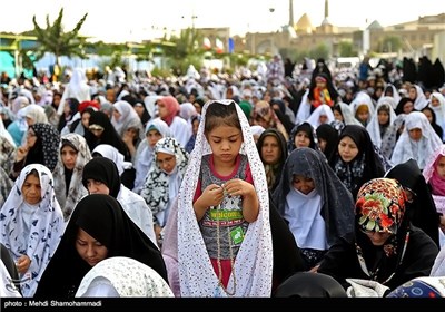 نماز عید سعید فطر در حرم عبدالعظیم حسنی (ع)