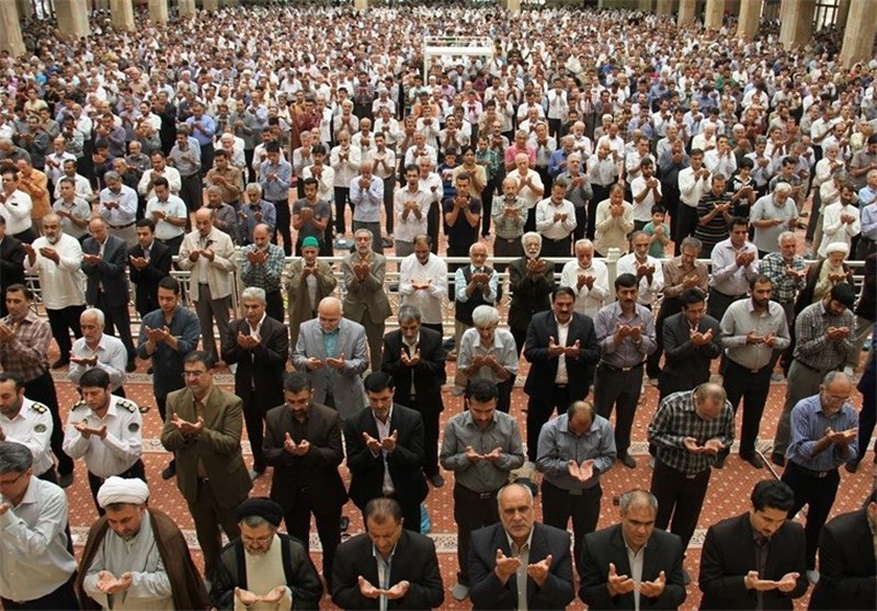 برگزاری نماز عید فطر در گرگان به روایت تصویر