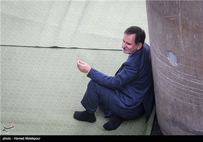 اسحاق جهانگیری معاون اول رئیس جمهور در نماز عید سعید فطر-مصلی تهران