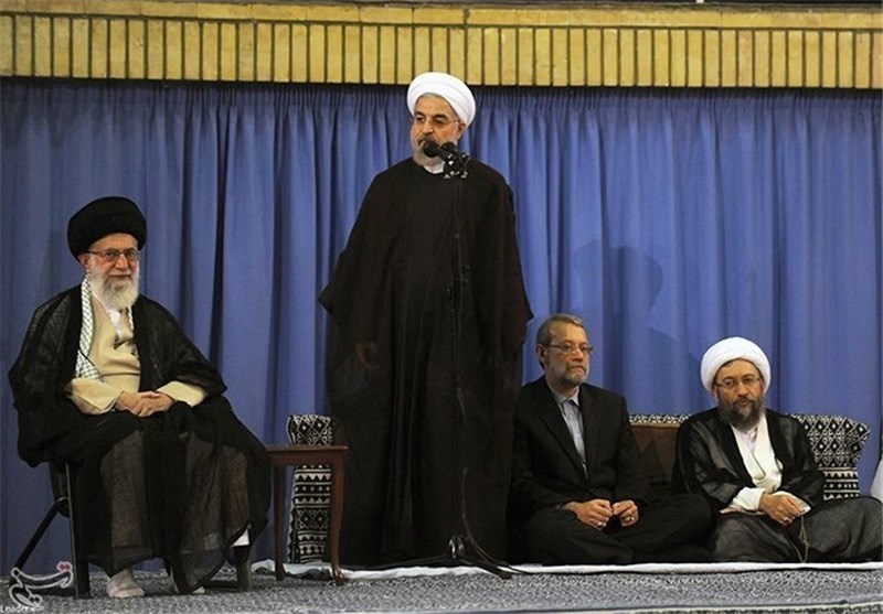 روحانی: &quot;صهیونیست‌ها و مدعیان خلافت&quot; هر دو غده چرکین هستند