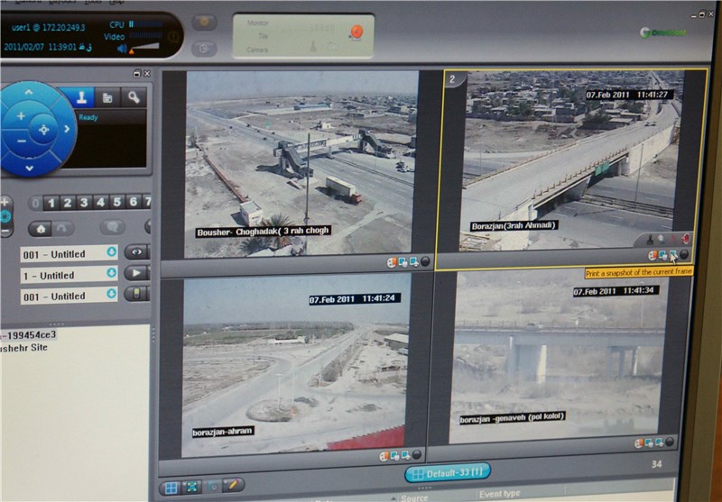 سامانه هوشمند دوربین نظارت جاده‌ای در محور بوشهر- گناوه راه‌ا‌ندازی می‌شود