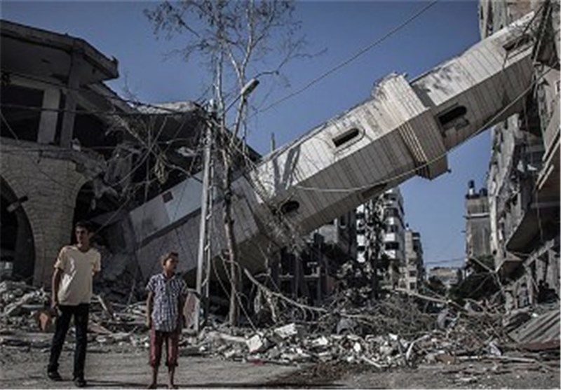 تخریب پنج مسجد در نوار غزه طی 24 ساعته گذشته