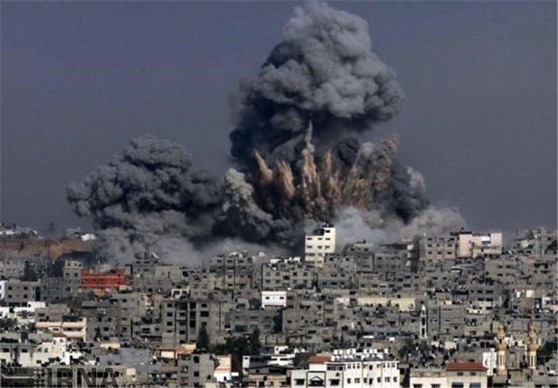 جنگنده‌های رژیم صهیونیستی ایستگاه تلویزیون غزه را بمباران کردند