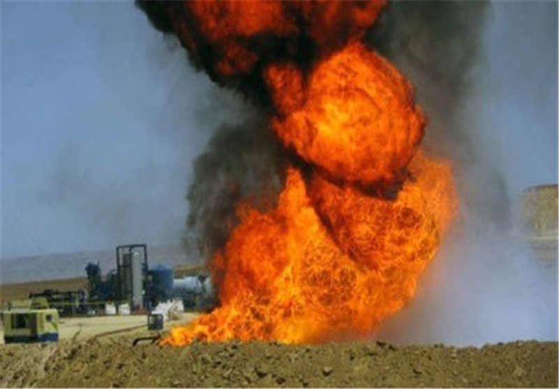 مسلحون یفجرون أنبوبا لتصدیر النفط شرق الیمن