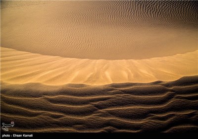 Khara Desert in Central Iran