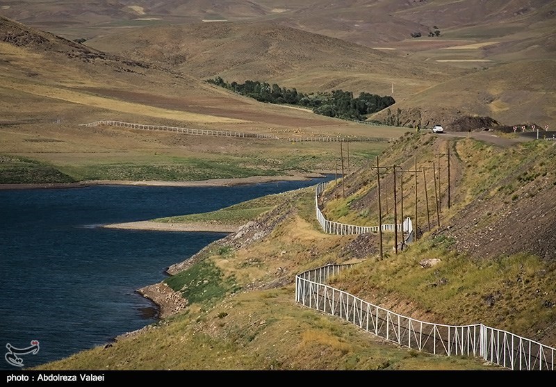 زنجان| آب سد تَهَم ته کشید