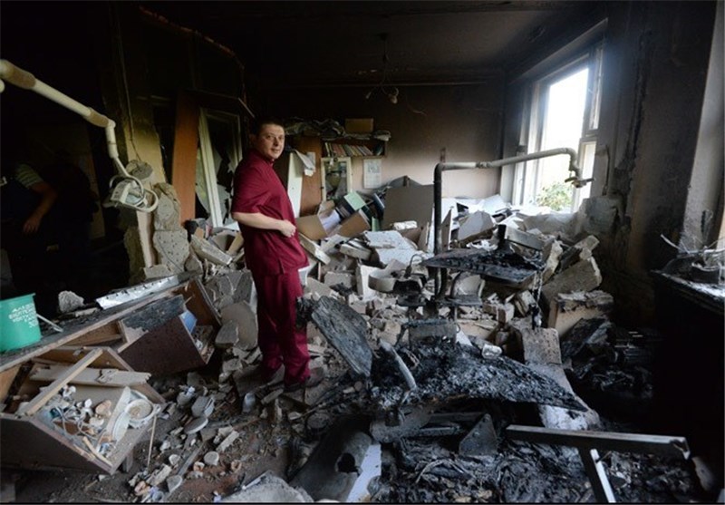 کشته شدن 34 غیرنظامی در درگیری‌های دونتسک اوکراین