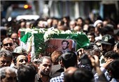 پیکر شهید «محمد جعفری‌منش» به خاک سپرده شد