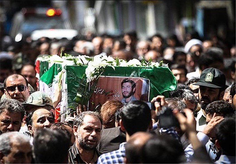 پیکر شهید «محمد جعفری‌منش» به خاک سپرده شد