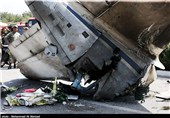 تصاویر اجساد قربانیان سقوط هواپیما