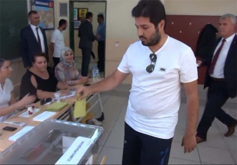 رضا ضراب در انتخابات ترکیه شرکت کرد