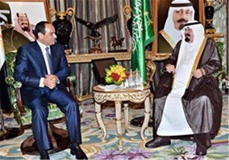 دیدار عبدالفتاح السیسی با رئیس اطلاعات و وزیر خارجه عربستان سعودی