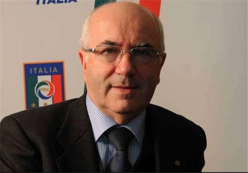رئیس فدراسیون فوتبال ایتالیا وارد تهران شد