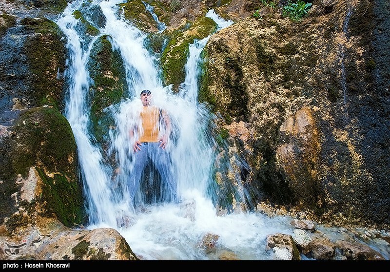آبشار مارگون در شهر سپیدان