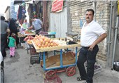 جمع آوری بازارچه غیرمجاز و رفع سدمعبر در منطقه کیان اهواز