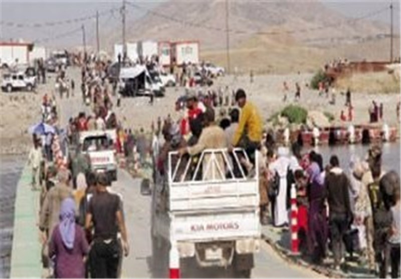 سوریا تستقبل ألف أسرة عراقیة نازحة من جبل سنجار