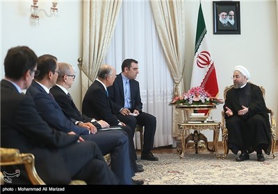 IAEA Chief Meets with Iranian President 