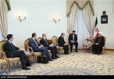 IAEA Chief Meets with Iranian President 