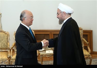 IAEA Chief Meets with Iranian President