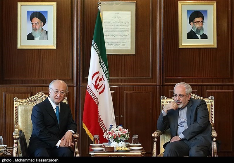 ظریف بر تداوم همکاری ایران با آژانس بین‌المللی انرژی هسته‌ای تأکید کرد