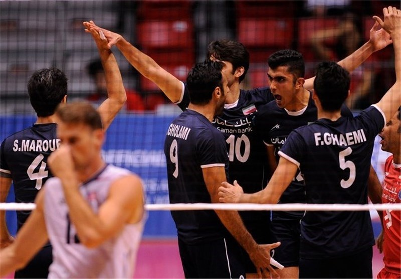 ابراز رضایت ملی‌پوشان والیبال آمریکا از رویارویی با ایران