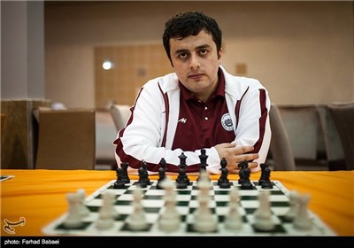 استاد بزرگ غدیر حسین اف در سیزدهمین دوره مسابقات لیگ برتر شطرنج -ساری 