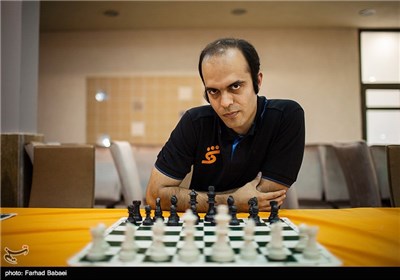 استاد بزرگ محسن شعرباف در سیزدهمین دوره مسابقات لیگ برتر شطرنج -ساری 