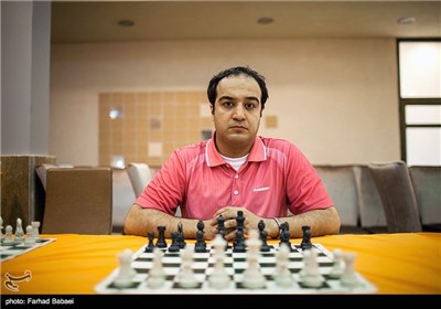 استاد بزرگ امیر باقری در سیزدهمین دوره مسابقات لیگ برتر شطرنج -ساری