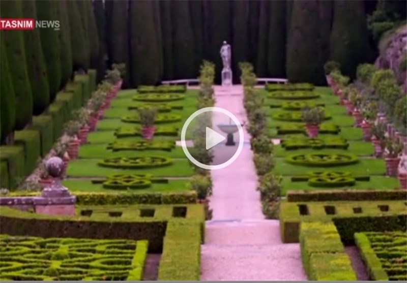 فیلم؛ باغهای زیبای پاپ فرانسیس