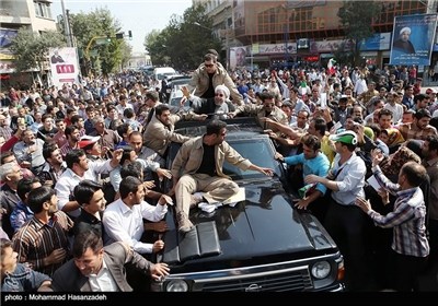 President Rouhani Arrives in Iran’s Ardebil