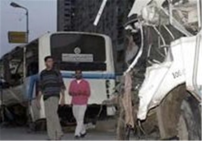 برخورد دو اتوبوس در جنوب سینا 33 کشته و40 زخمی برجای گذاشت