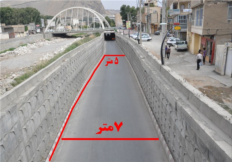 زیرگذری که در خرم آباد تبدیل به تونل وحشت شد + تصاویر