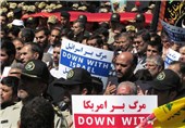 مردم کرمان در حمایت از مردم غزه راهپیمایی کردند