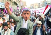 مرحله دوم «تحصن نامحدود» معترضان یمنی کلید خورد + گزارش تصویری