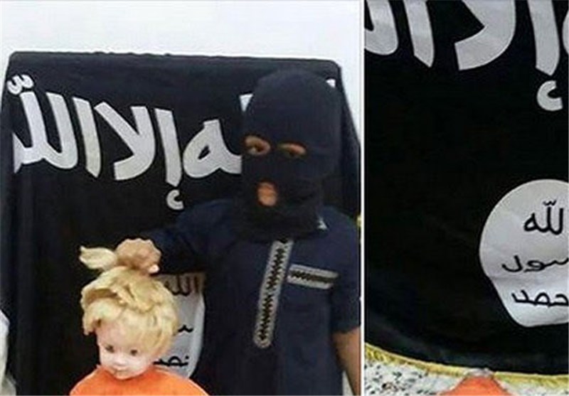 عکس؛بازی کودکان داعشی