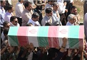 پیکر 70 شهید تازه تفحص شده به معراج شهدای اهواز منتقل شد