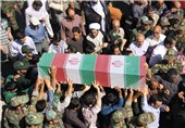 پیکر مطهر 2 شهید گمنام در ستاد نیروی هوایی ارتش به خاک سپرده شد