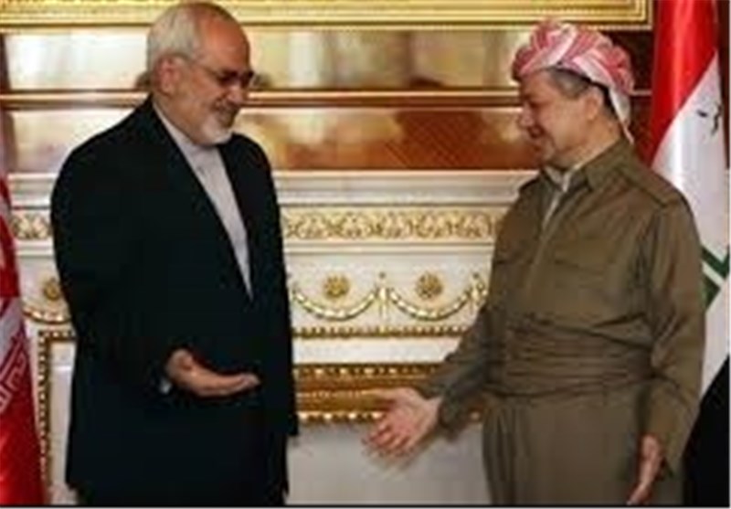 Iran’s Zarif Meets Iraq’s Barzani, Omani FM