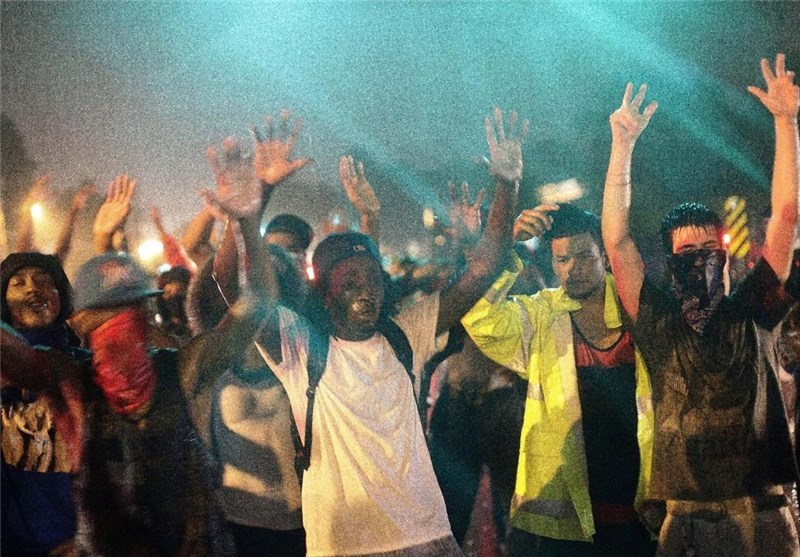 Hundreds March in Ferguson to Protest Police Shooting